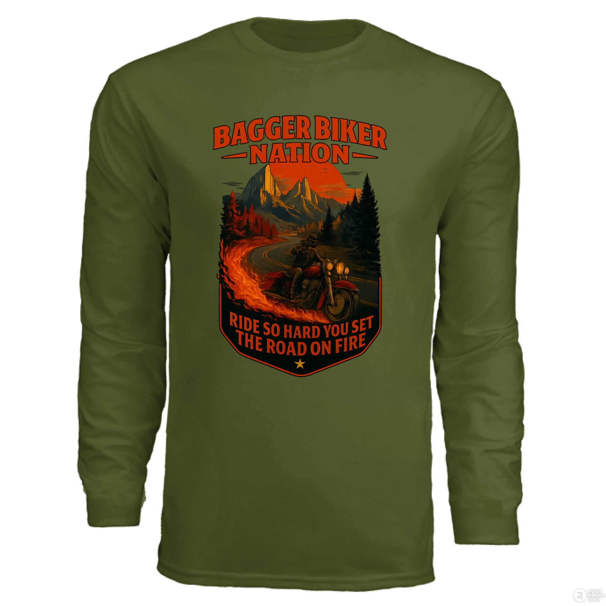 MILITARY GREEN - FRONT