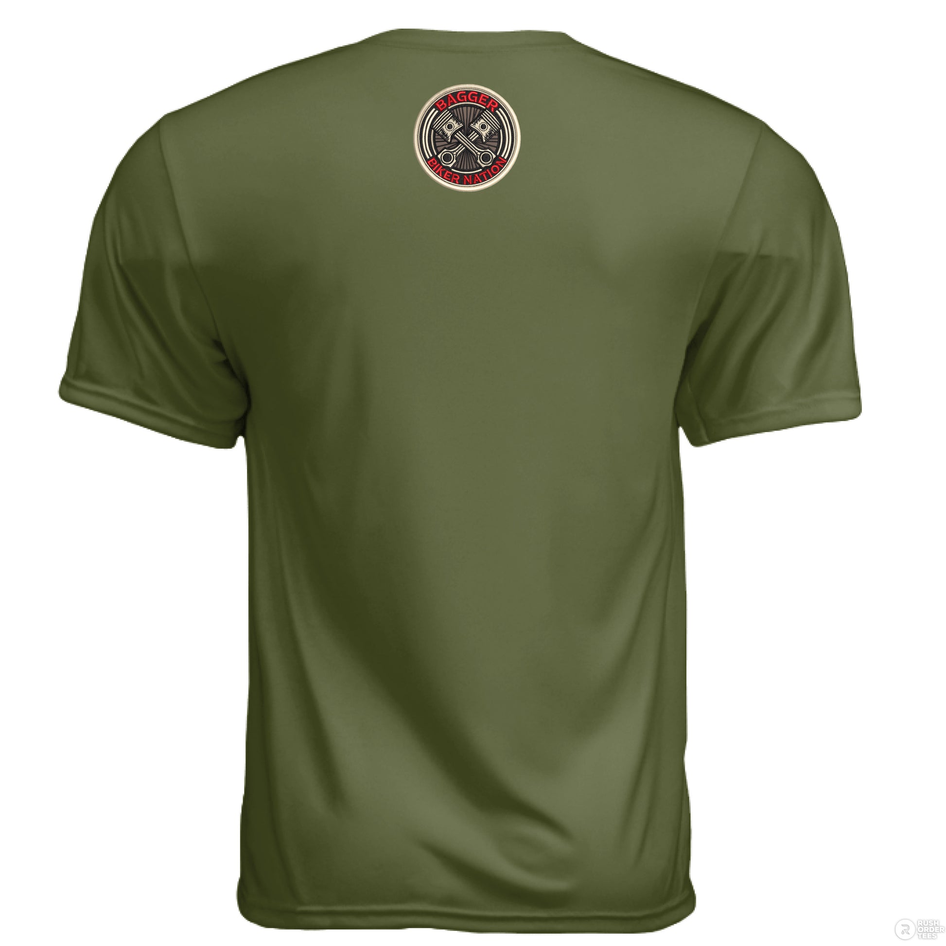 MILITARY GREEN - BACK