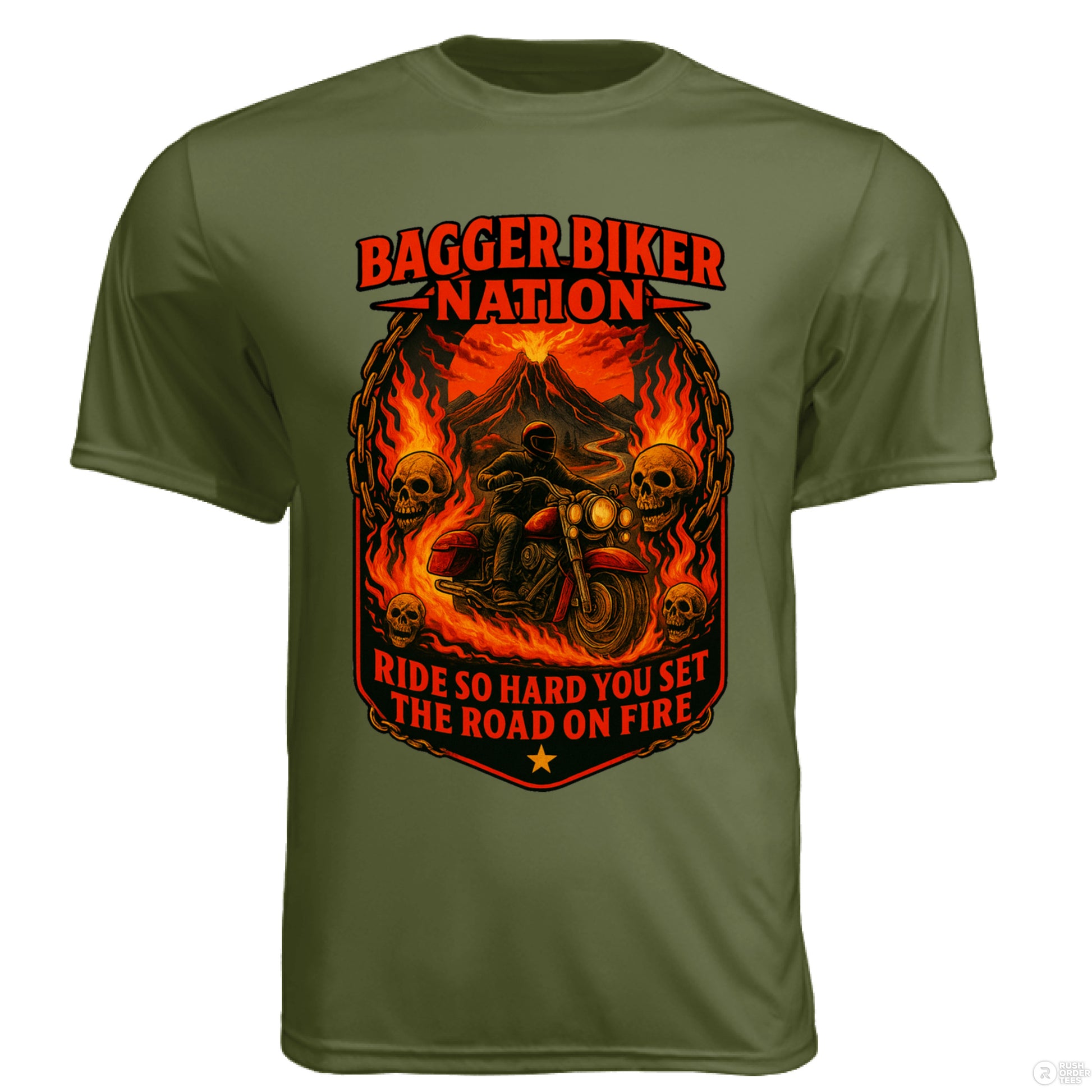 MILITARY GREEN - FRONT